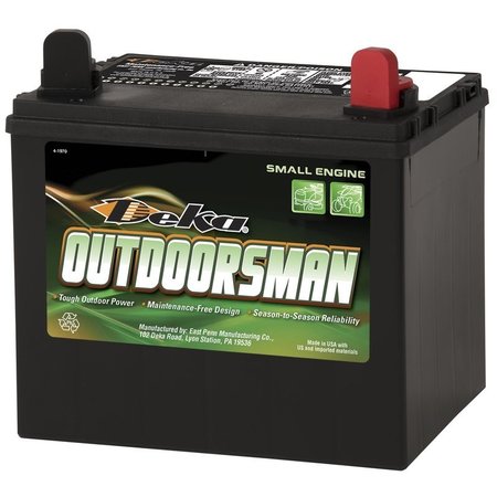 OUTDOORSMAN Sml Engn Batt 12V 350Cca DEKA 11U1R